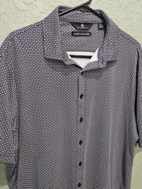 Hart Schaffner Marx HartSoft Luxury Cotton Button Down Polo Size XL